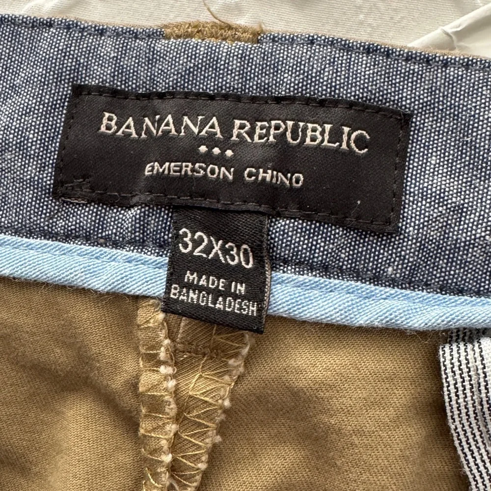 Banana Republic Emerson Chino Men’s Pants in Acorn Size 32x30